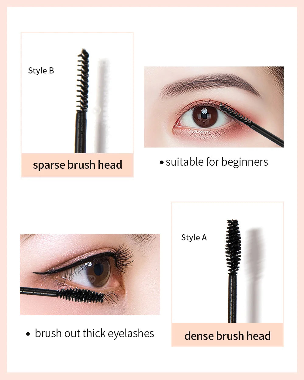Black Mascara Waterproof Eyelashes