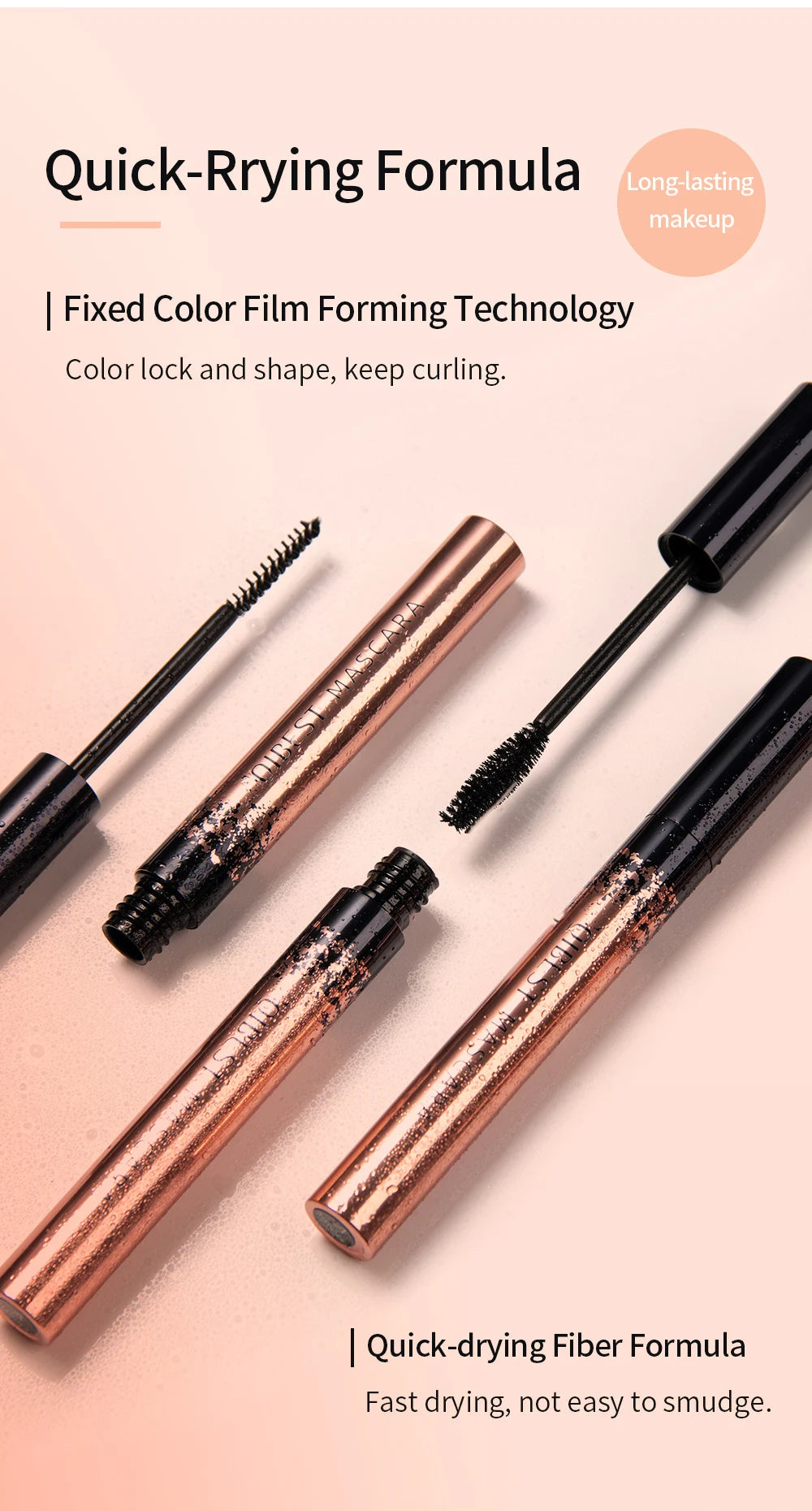 Black Mascara Waterproof Eyelashes