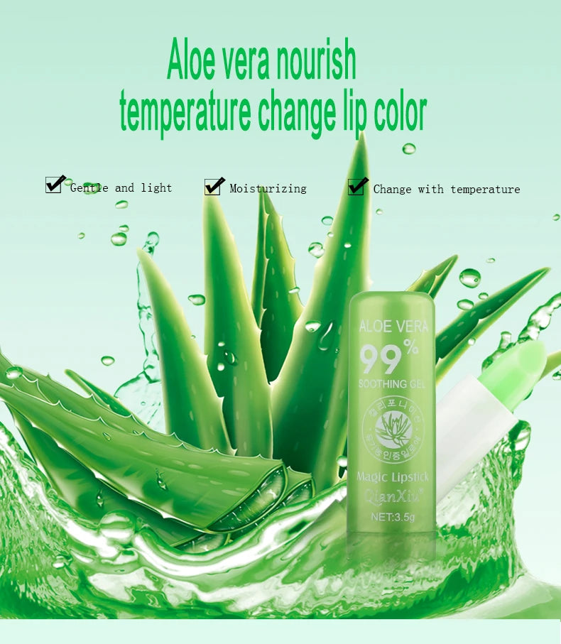 Natural ALOE VERA Jelly Lipstick