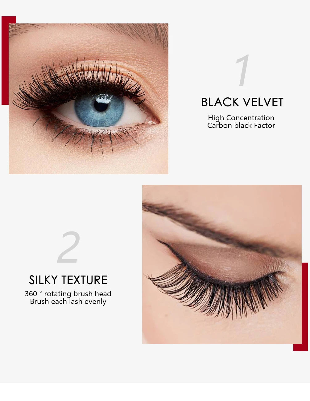 Black Mascara Waterproof Eyelashes