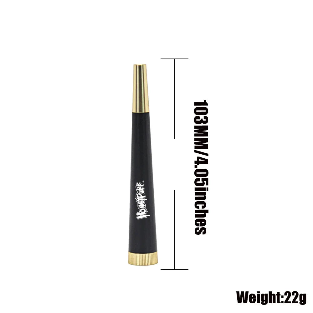 CRUSHER Metal Cone Herb Smoking Pipe
