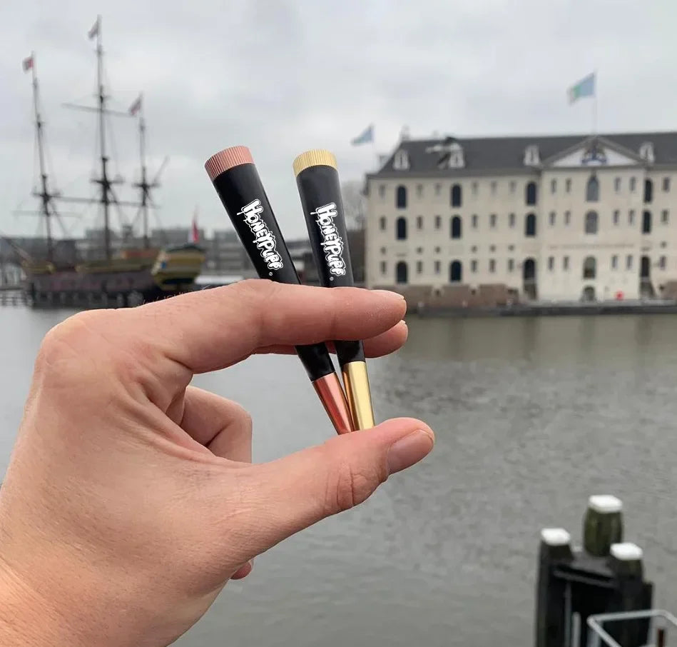 CRUSHER Metal Cone Herb Smoking Pipe