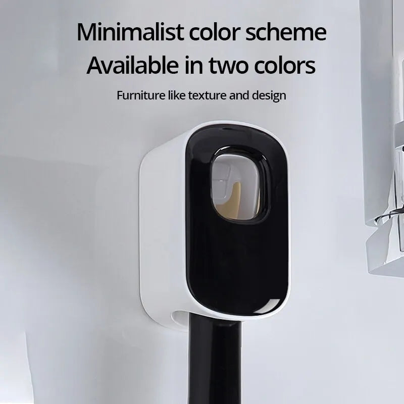 1pc Waterproof Automatic Toothpaste Squeezer