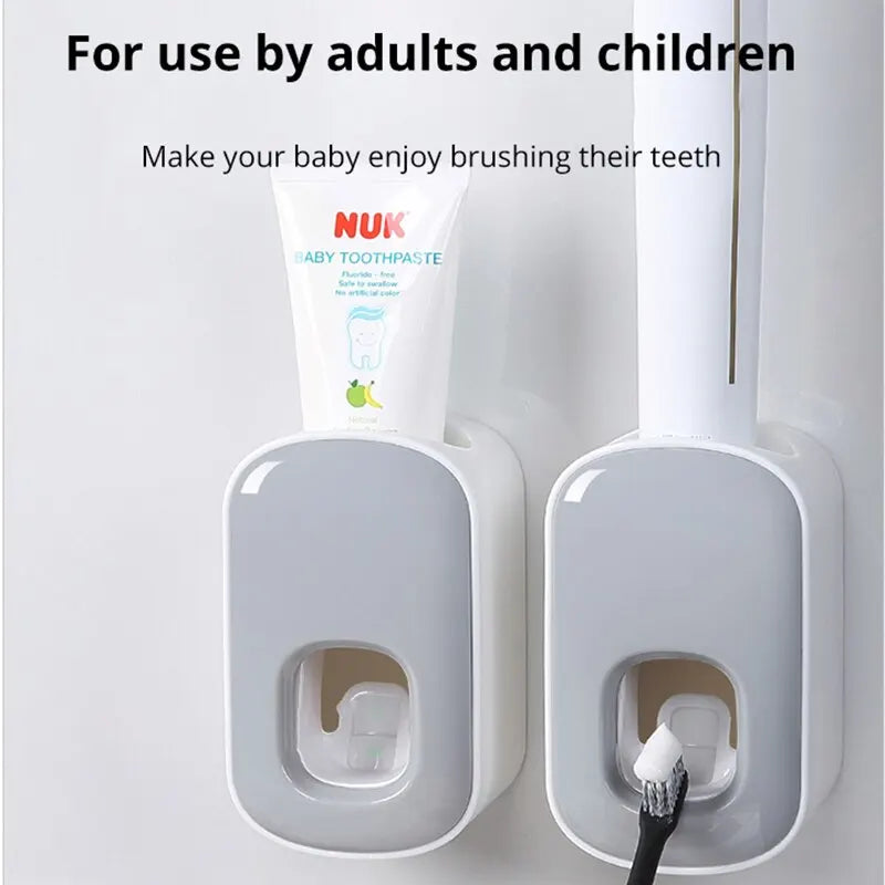 1pc Waterproof Automatic Toothpaste Squeezer