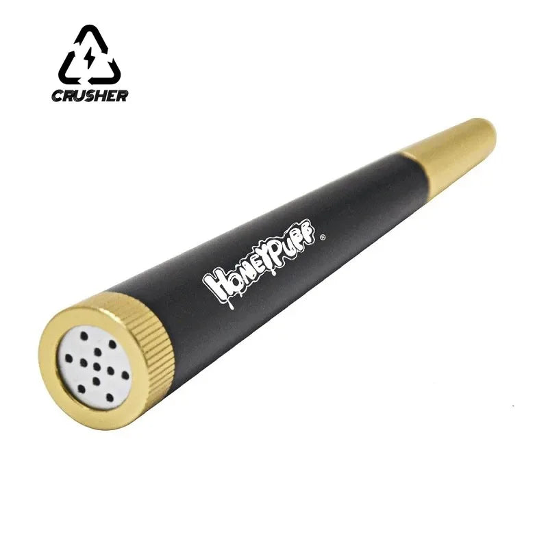 CRUSHER Metal Cone Herb Smoking Pipe