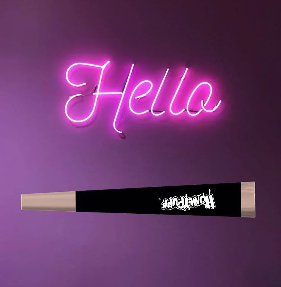 CRUSHER Metal Cone Herb Smoking Pipe