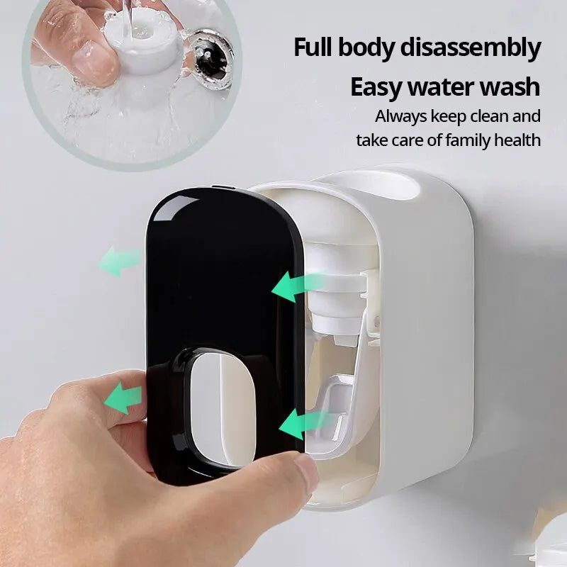 1pc Waterproof Automatic Toothpaste Squeezer