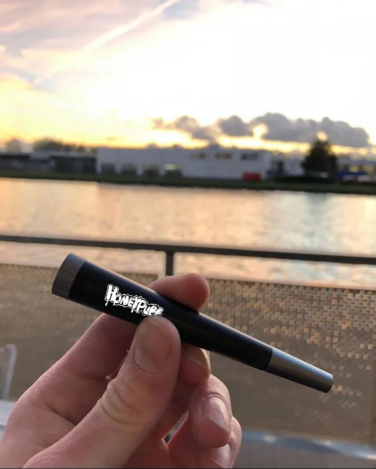 CRUSHER Metal Cone Herb Smoking Pipe