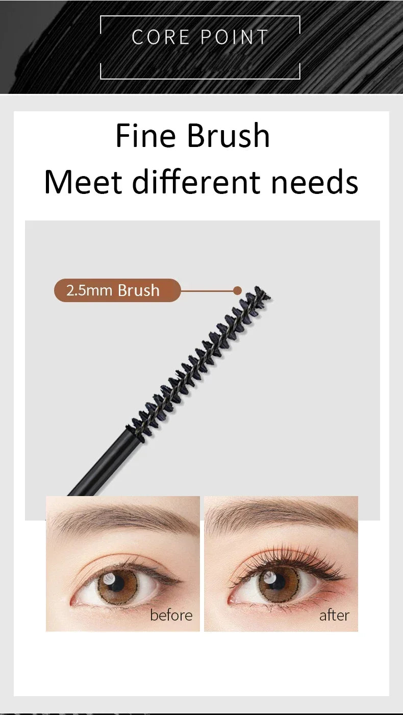 Ultra-Fine Matte Mascara Makeup Brush