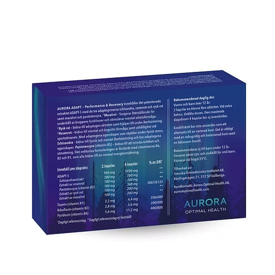 Aurora Adapt Performance & Recovery